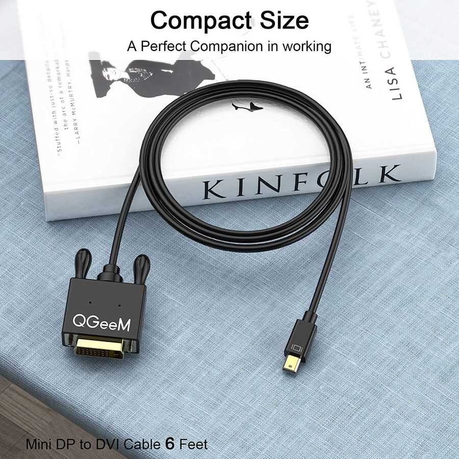 Qgeem QG-HD30 DVI To Mini Display Port Kablo