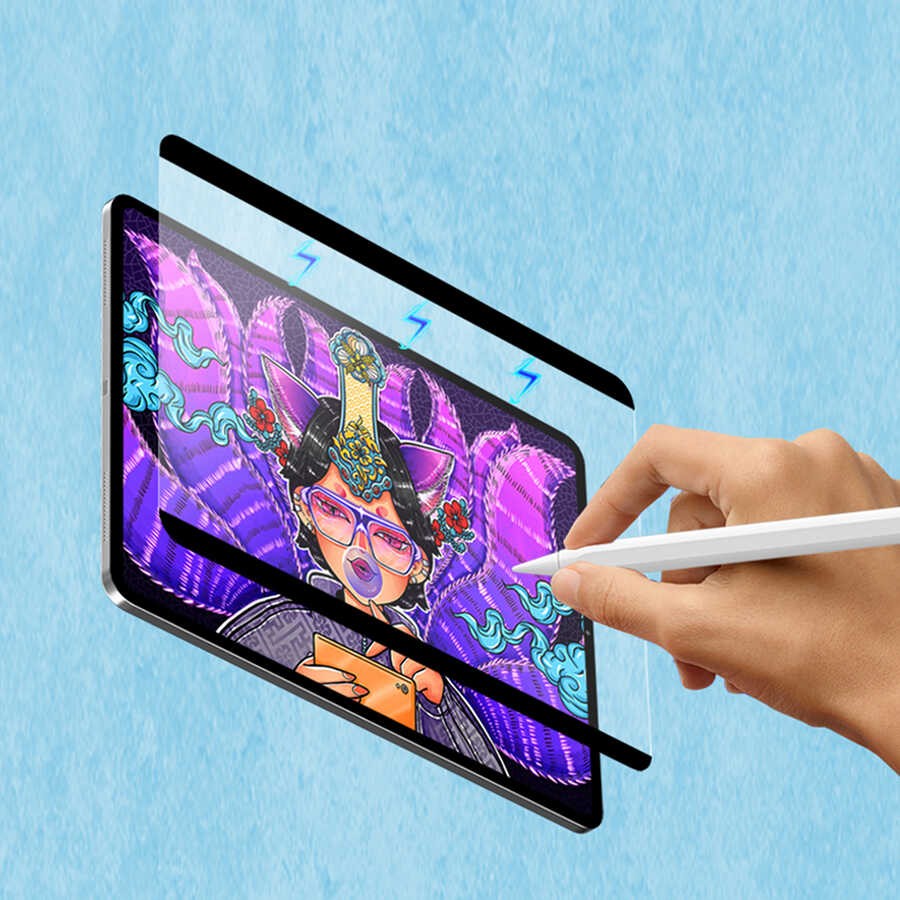 iPad Mini 2021 (6.Nesil) Wiwu Removable Mıknatıslı Ekran Koruyucu