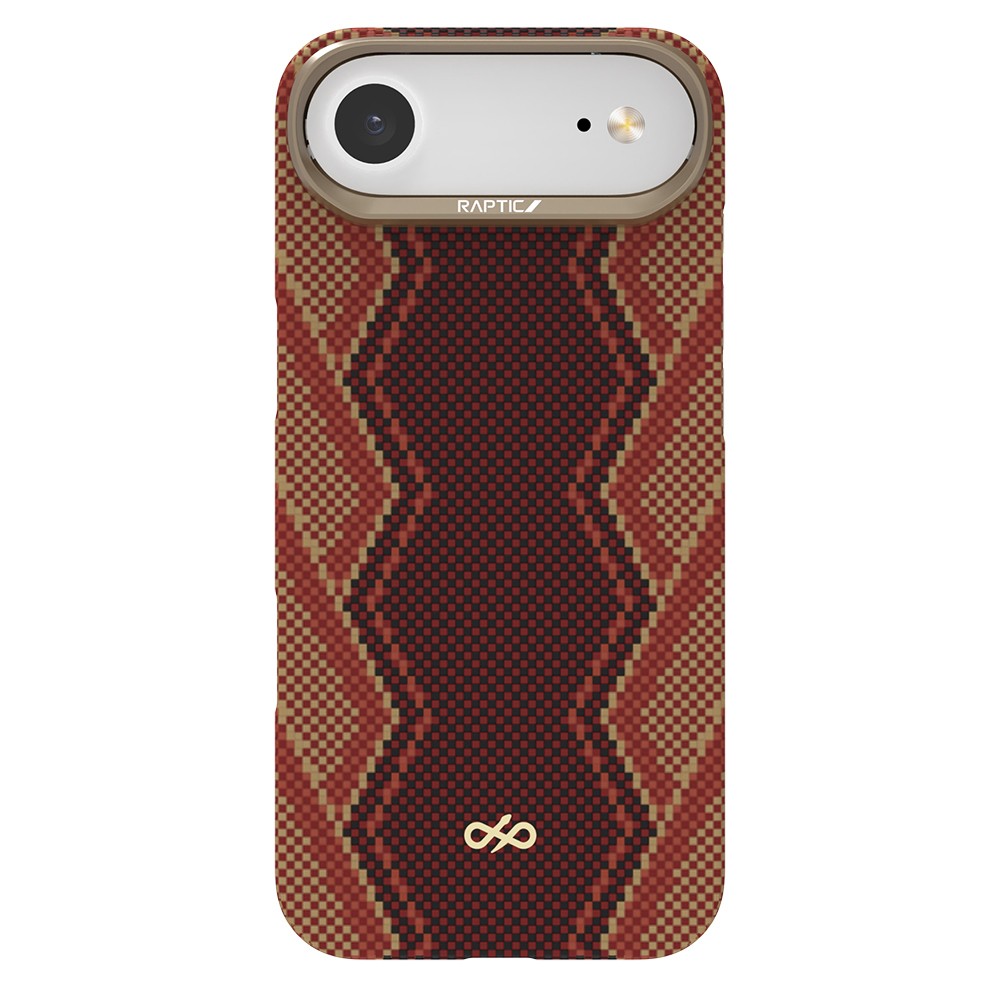 Apple iPhone 17 Air Kılıf M-safe Şarj Özellikli Raptic Aramid Skin Bionic Serisi Kapak