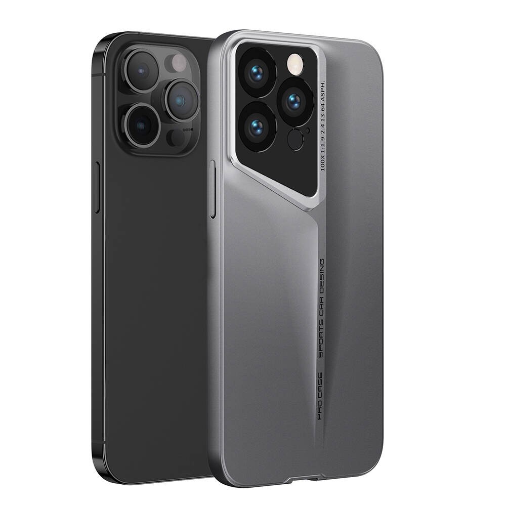 iPhone 15 Pro Kılıf Ultra İnce Kamera Korumalı Sert Rubber Zore Procase Kılıf