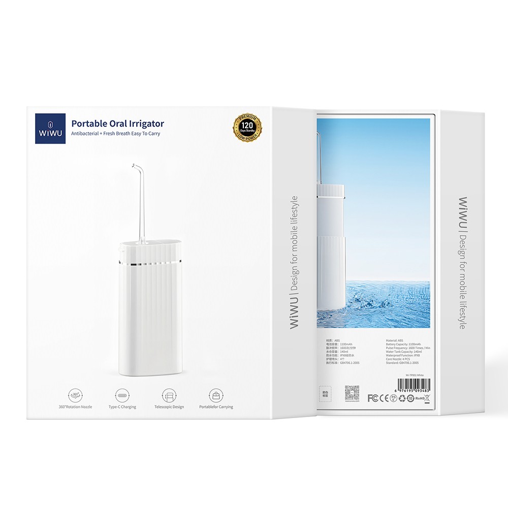 Wiwu Wi-TP001 Taşınabilir Ağız Duşu Makinesi