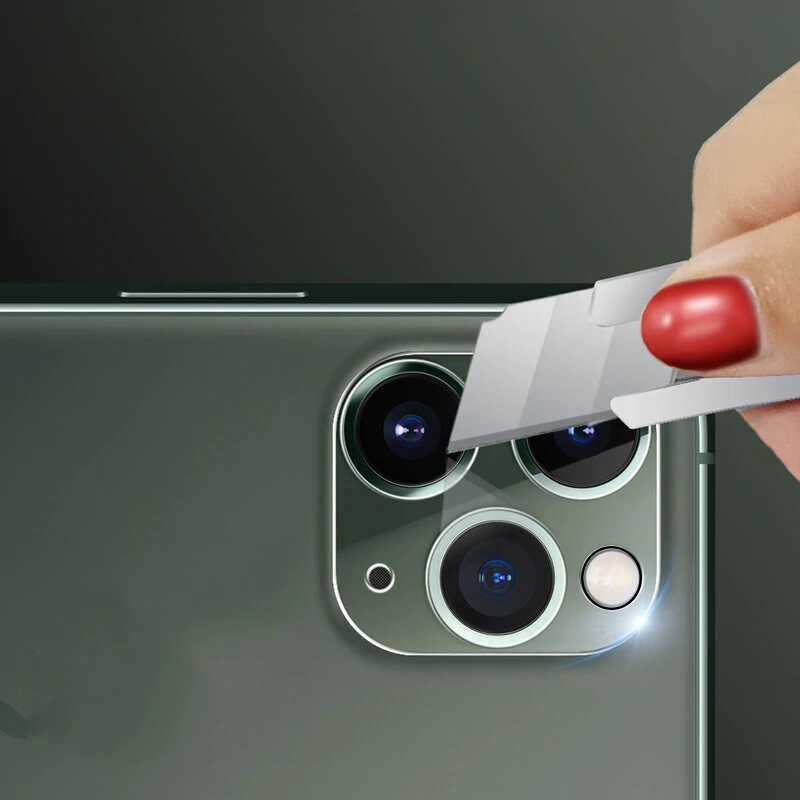 iPhone 12 Pro Go Des Lens Shield Kamera Lens Koruyucu