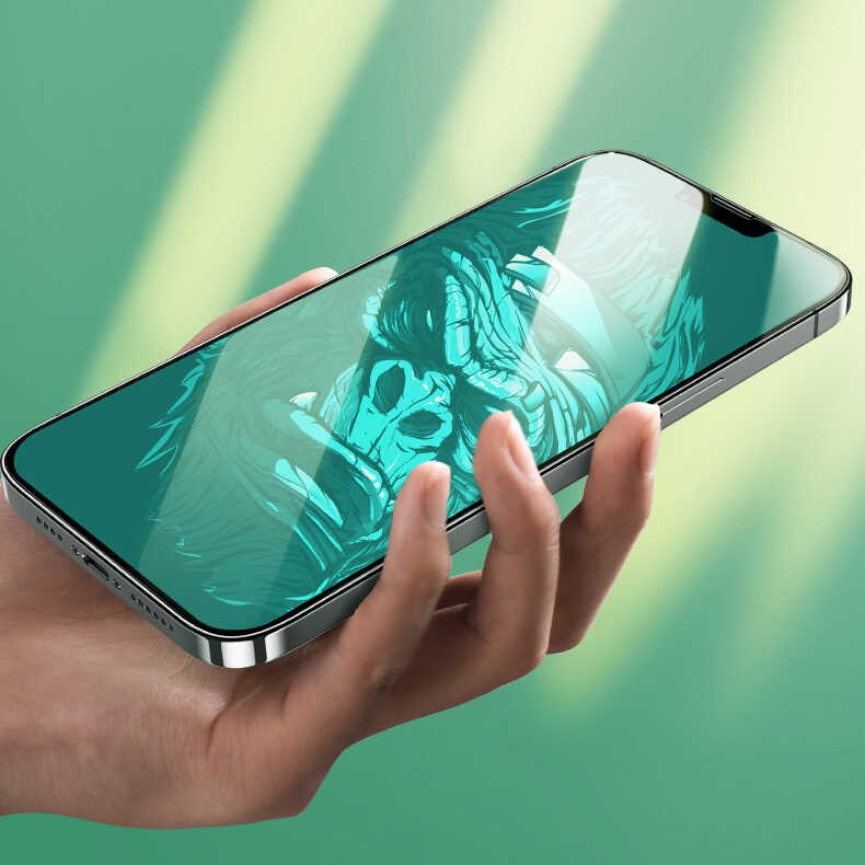 iPhone 13 Pro Max Benks Little KingKong Anti-Blue Light Cam Ekran Koruyucu