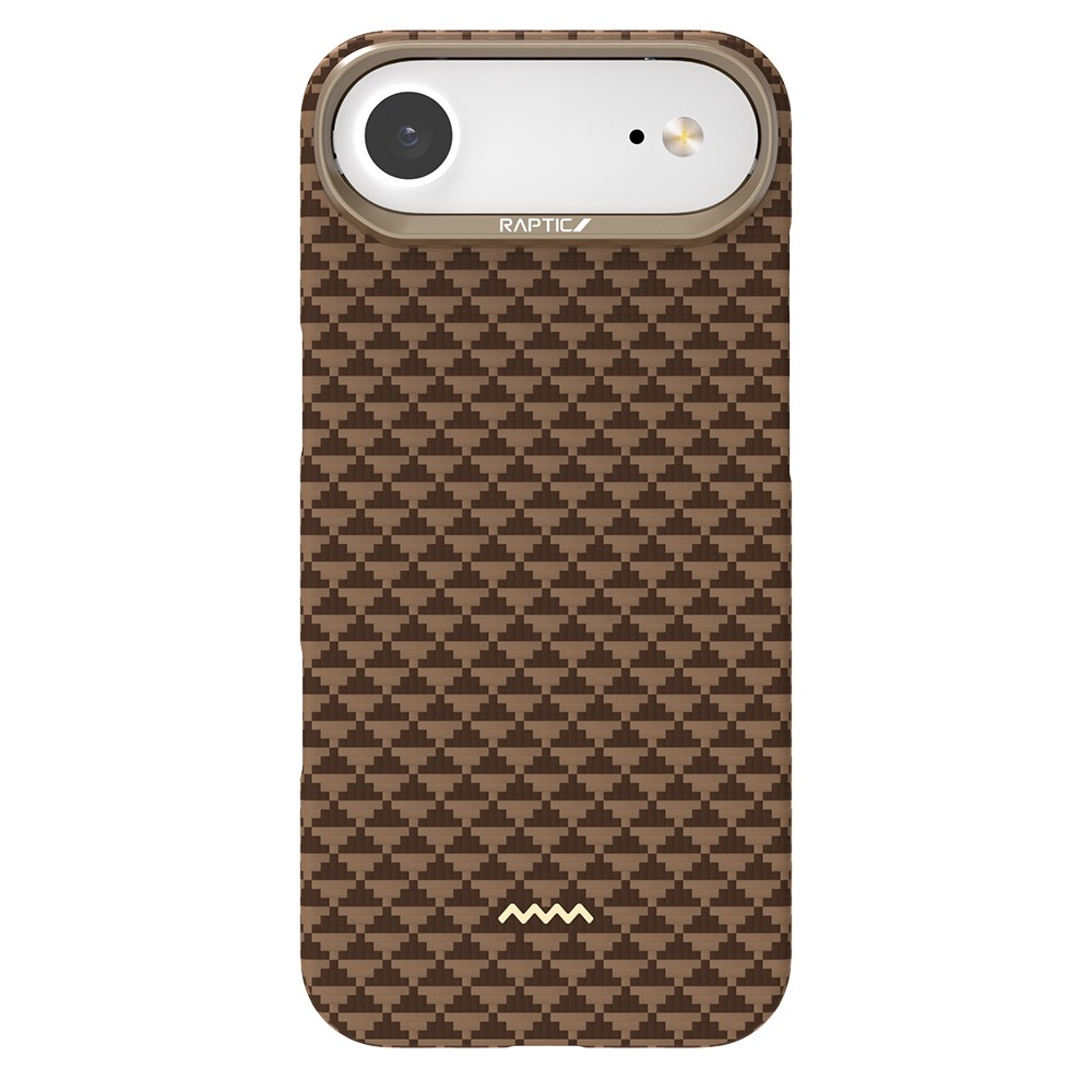 Apple iPhone 17 Air Kılıf M-safe Şarj Özellikli Raptic Aramid Skin Origin Serisi Kapak