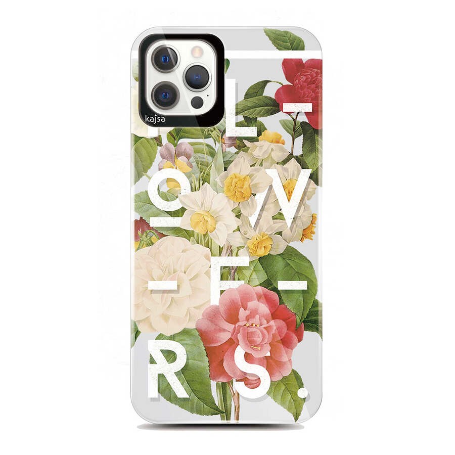iPhone 12 Pro Max Kılıf Kajsa Floral Kılıf