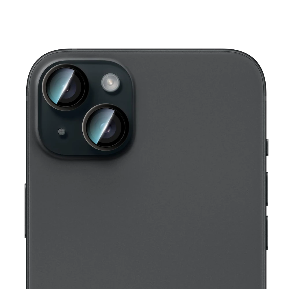 Apple iPhone 15 Plus CaseWorld Alloy Serisi Oleofobik Anti Reflective Kamera Lens Koruyucu