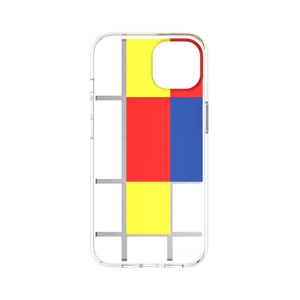 iPhone 13 Kılıf Çift IMD Baskılı Lisanslı Switcheasy Artist Mondrian Kılıf