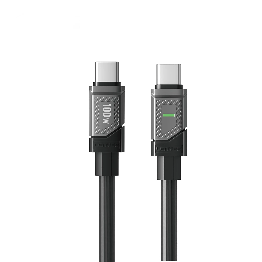 Lenyes LC506 Type-C to Type-C PD 100W Hızlı Şarj Özellikli Data ve Şarj Kablosu 1M