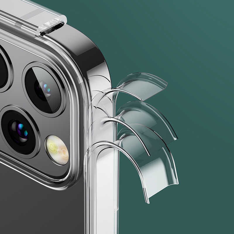 iPhone 12 Pro Kılıf Benks Transparent Kılıf