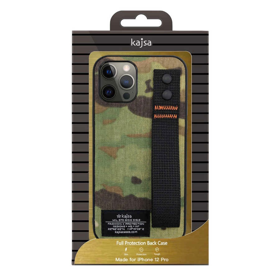 iPhone 12 Pro Kılıf Kajsa Cordura Serisi Military Kılıf
