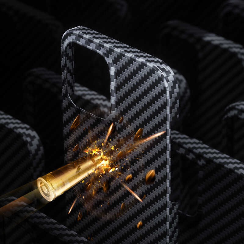 iPhone 13 Pro Kılıf Benks Aramid Magsafe 3 in 1 Set