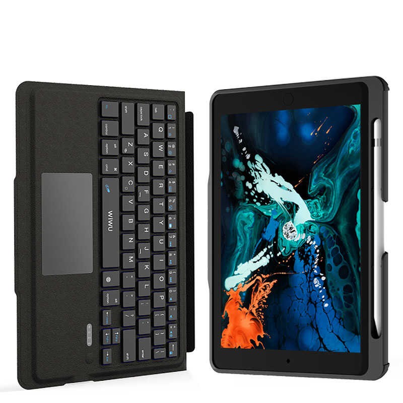 iPad Pro 11 Wiwu Keyboard Folio Kablosuz Klavyeli Kılıf