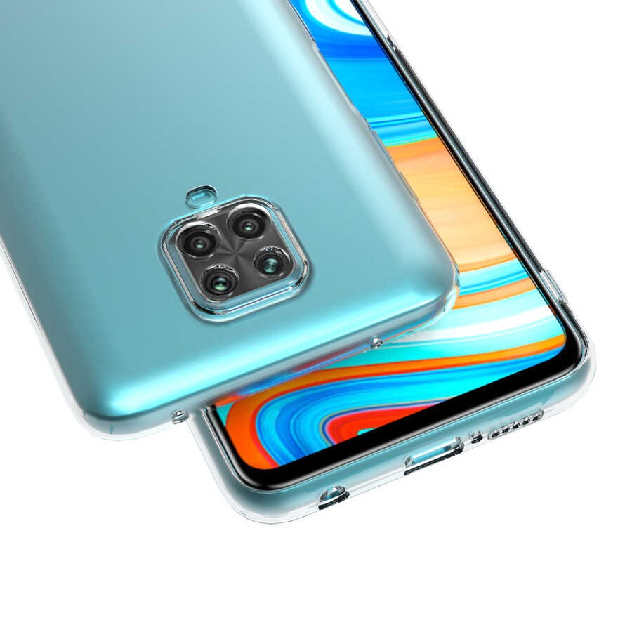 Xiaomi Redmi Note 9 Pro Kılıf Zore Kamera Korumalı Süper Silikon Kılıf