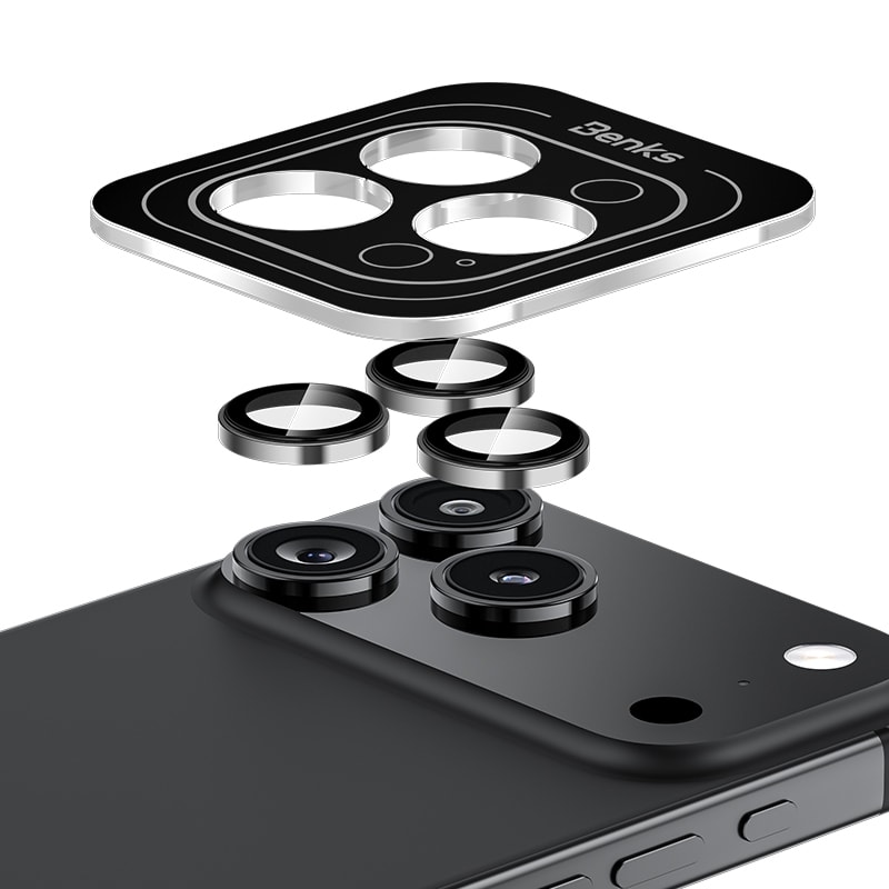 Apple iPhone 17 Pro Max Benks DR Safir Kamera Lens Koruyucu