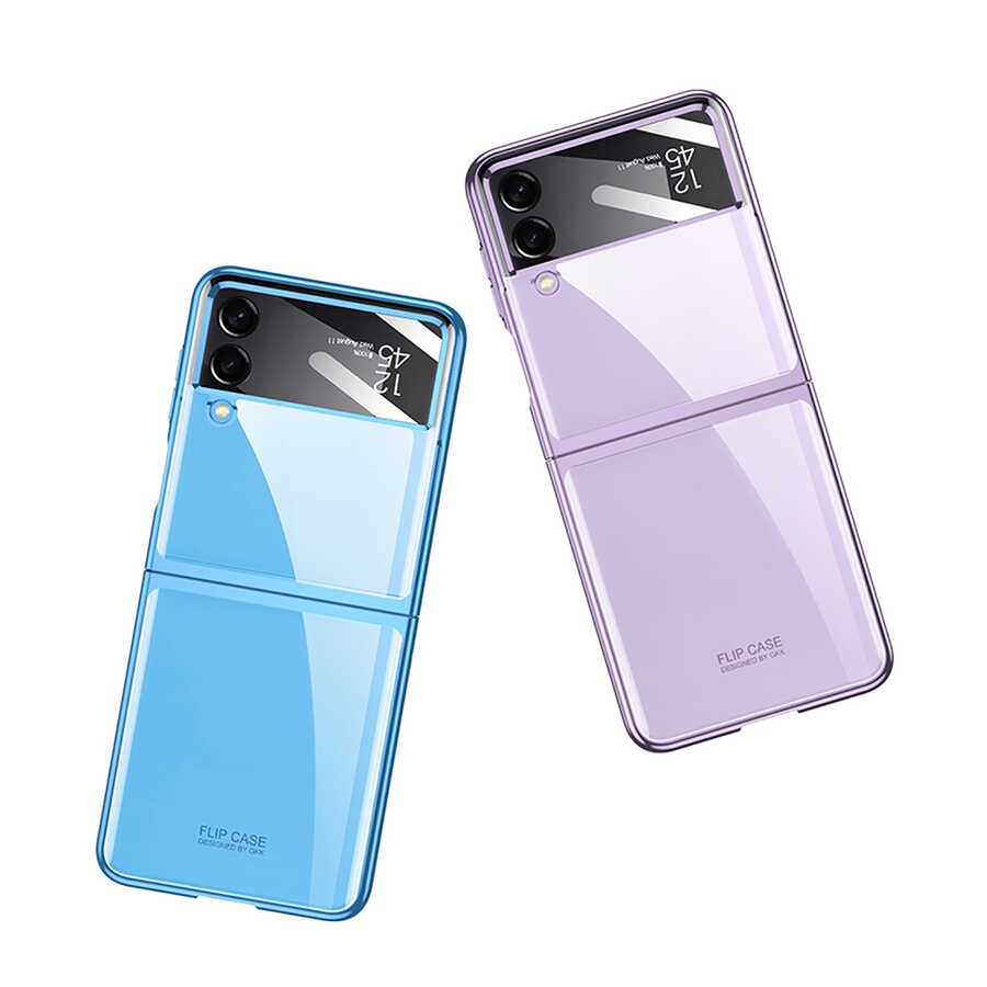 Galaxy Z Flip 4 Kılıf Zore Kıpta Lensli Kılıf