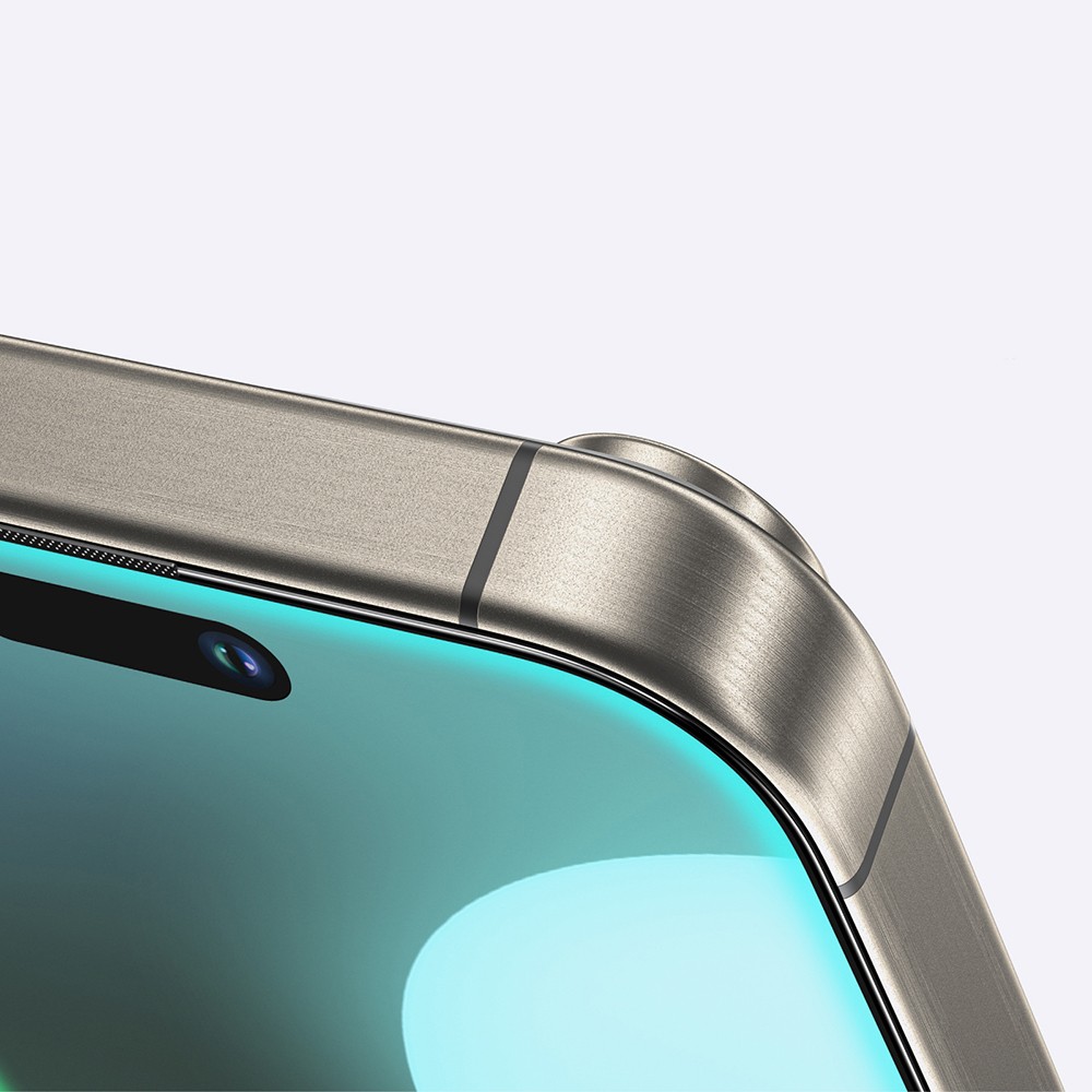 Apple iPhone 16 Pro Max Amazingthing Titan Mat Parmak İzi Bırakmayan Temperli Cam Ekran Koruyucu