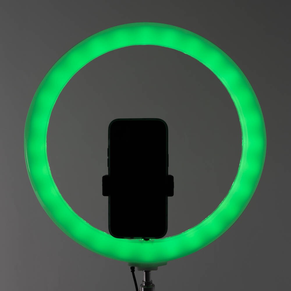 Zore 3D-36 36cm Canlı Yayın ve Ambiyans RGB Led Ring Light