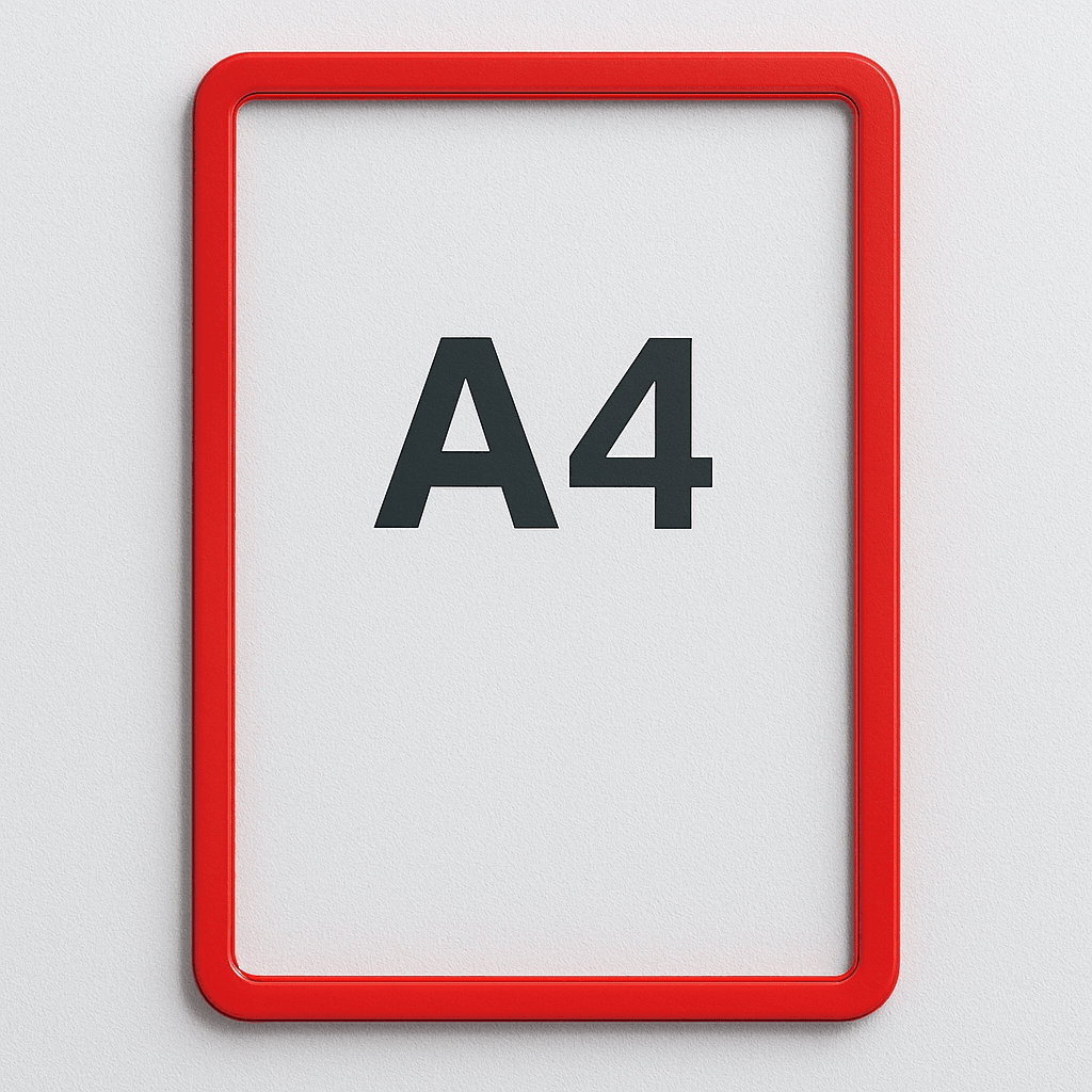 A4 Çerçeve+İç Cep