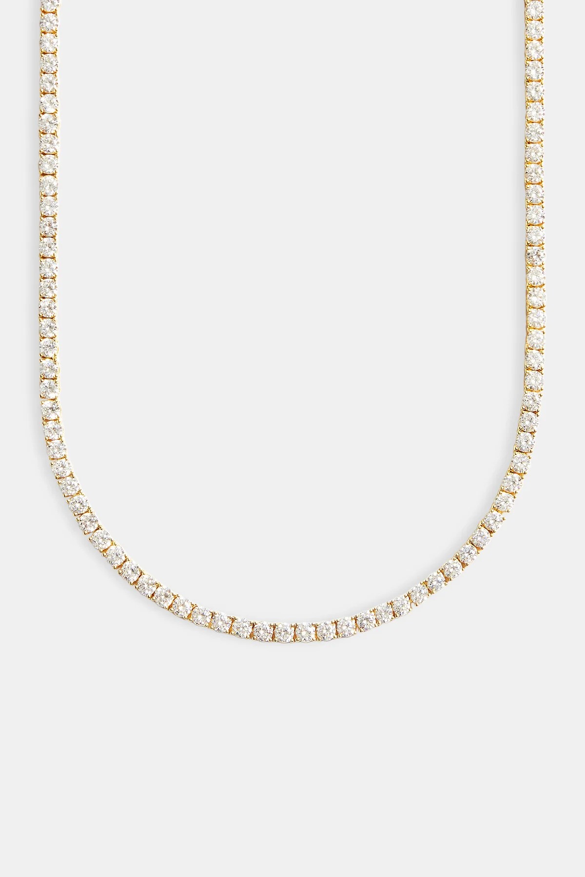 5mm Gold Plated Tennis Chain