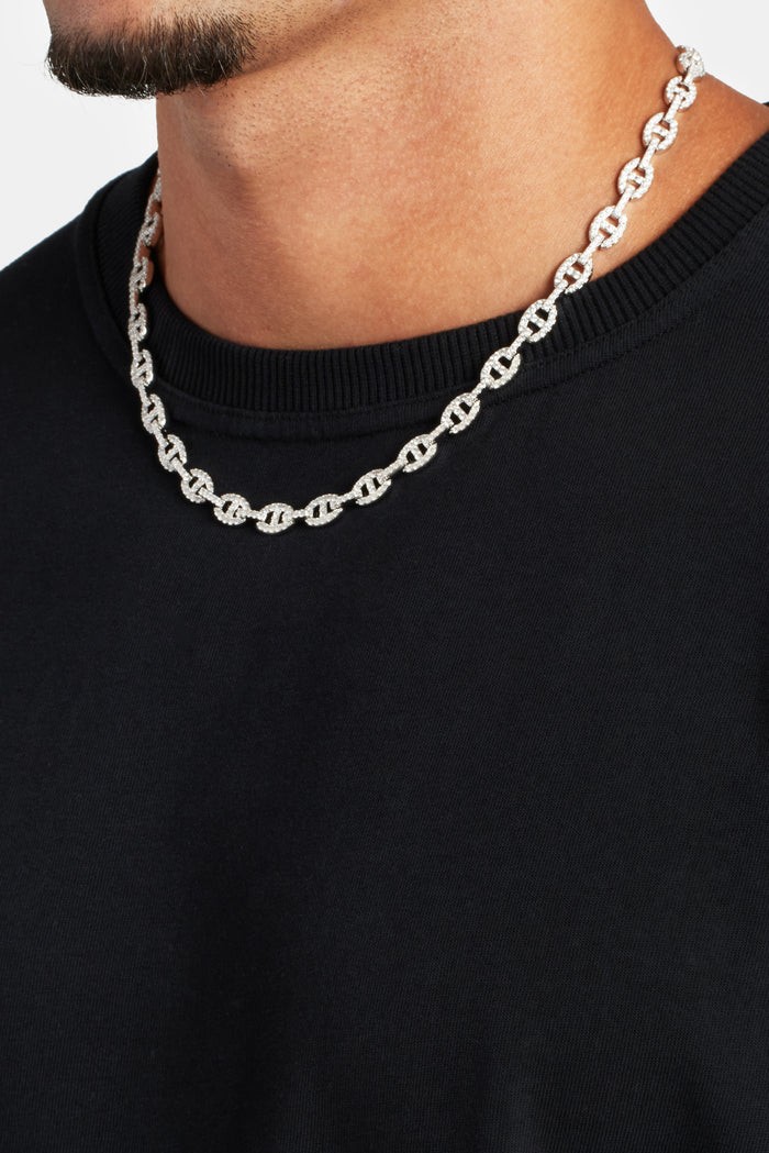 8mm Iced Coffe Bean Chain