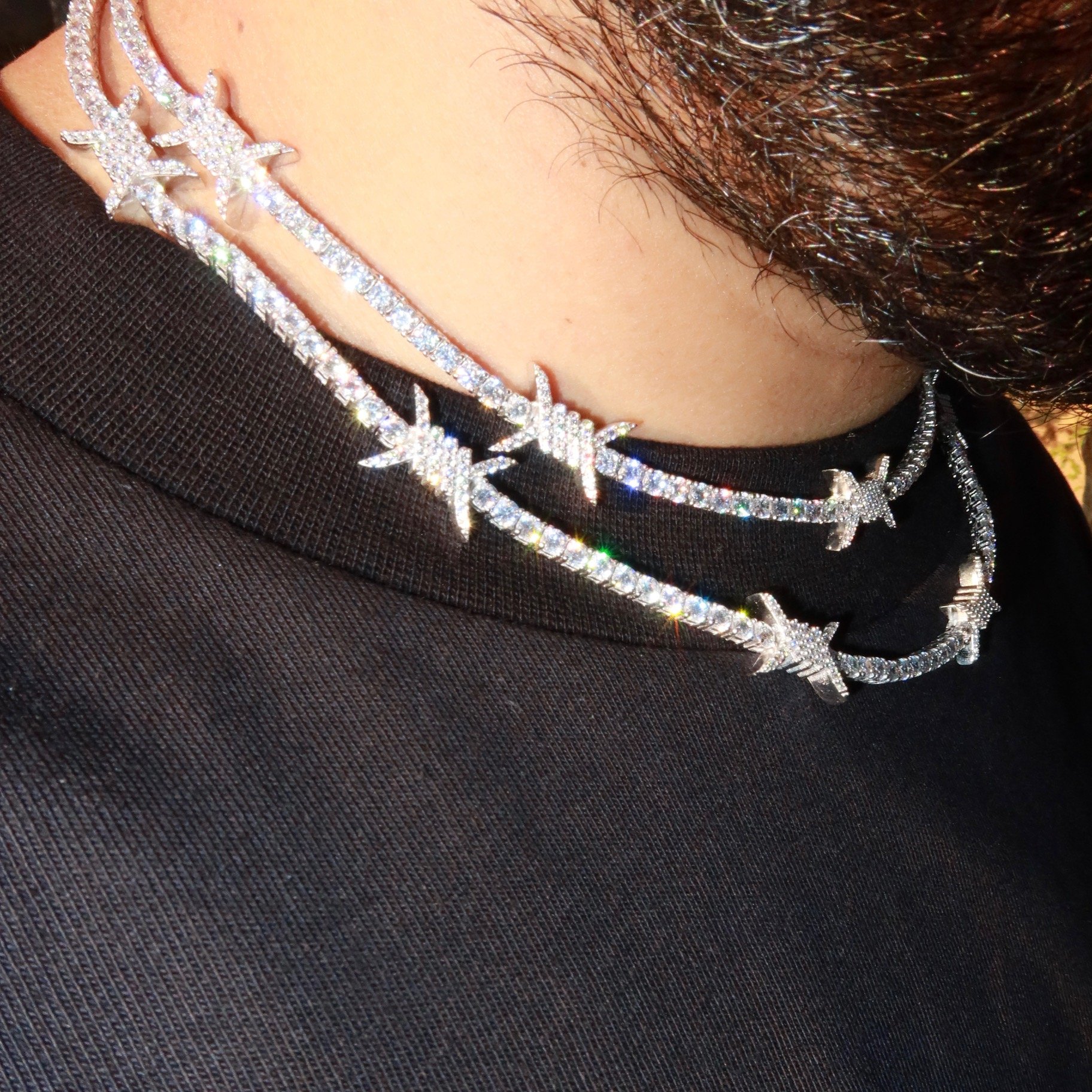 Barbed Tennis Chain