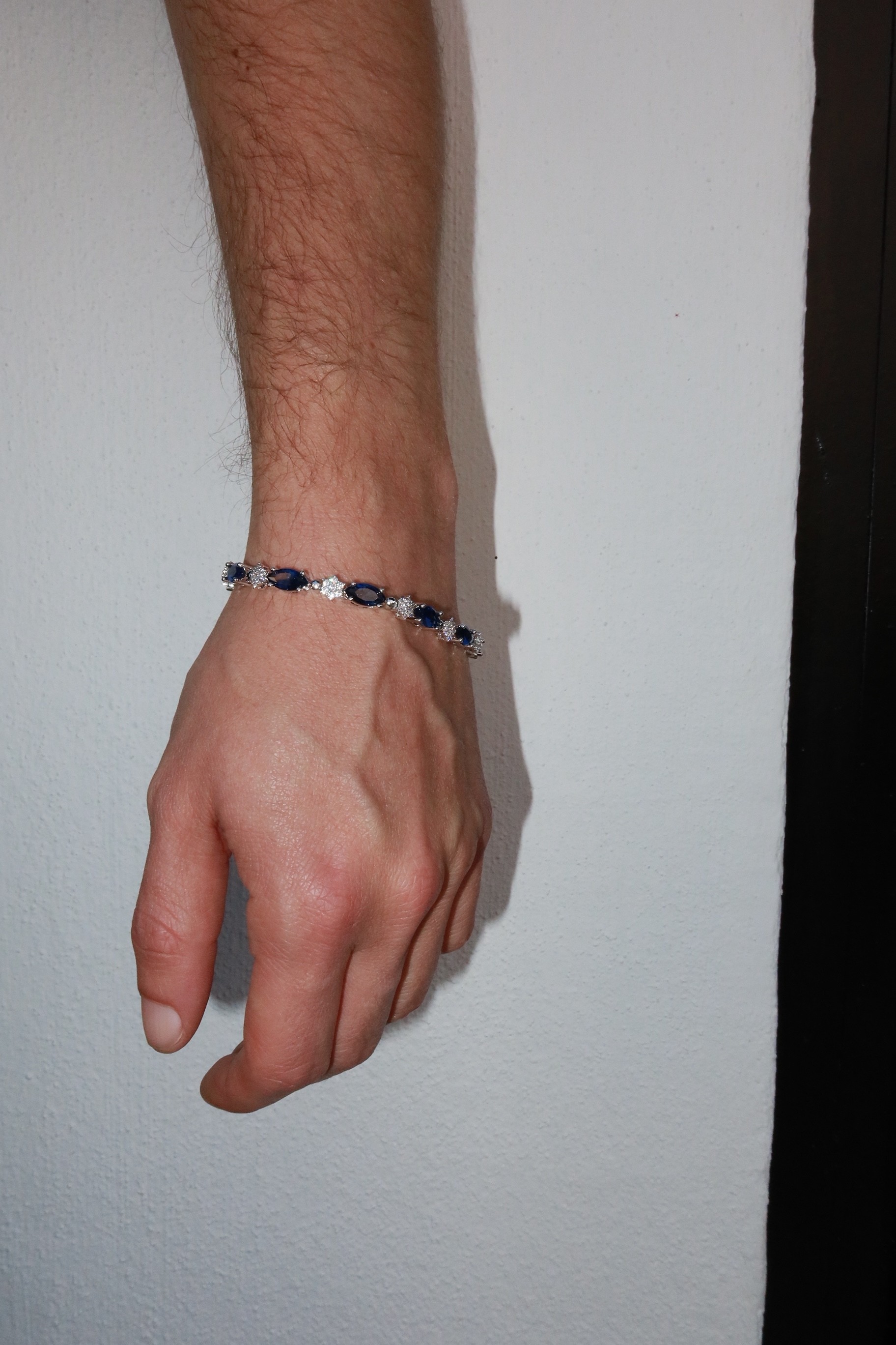 Sapphire Tennis Bracelet