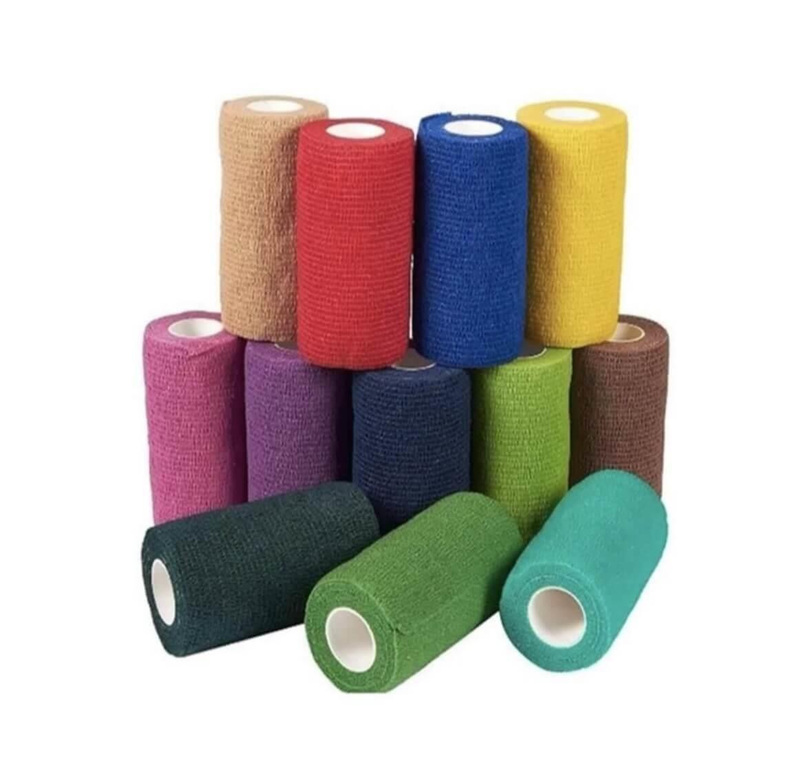 ELASTİK BANDAJ KENDİNDEN YAPIŞKANLI RENKLİ KOBAN BANDAJ - 7.5 CM