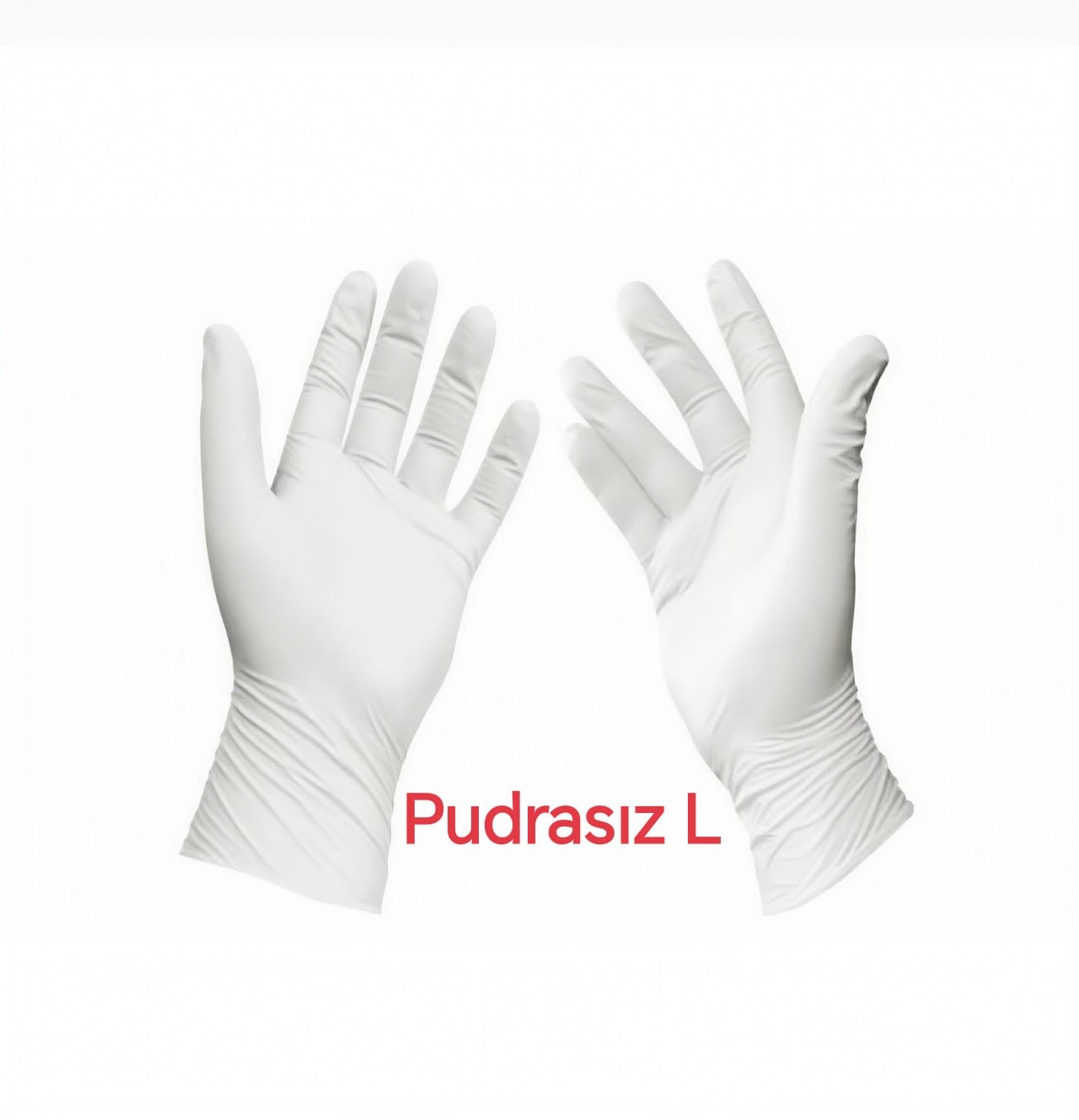 LATEKS PUDRASIZ MUAYENE ELDİVENİ BEYAZ RENK 100'LÜ - LARGE