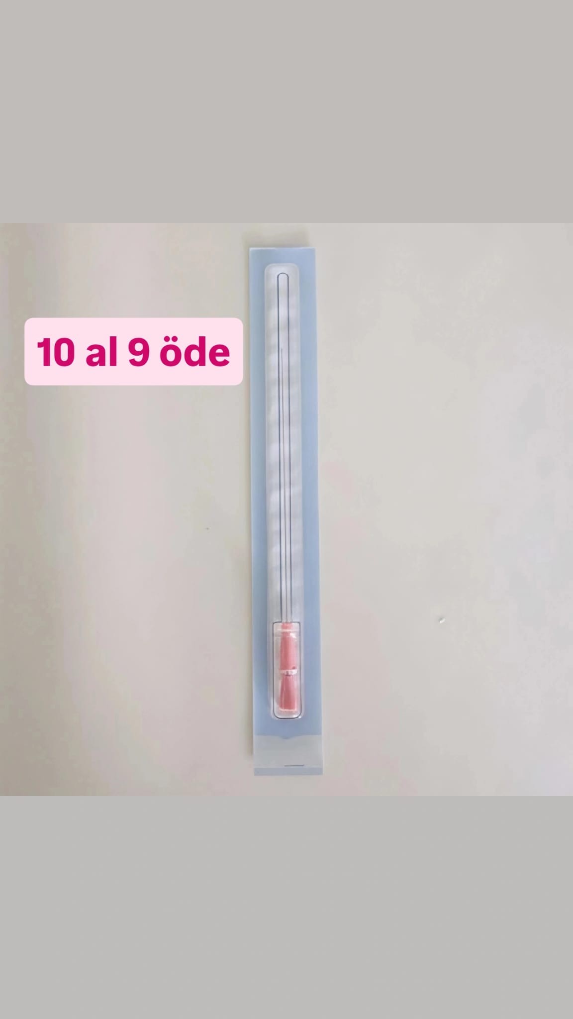 KEDİ İDRAR SONDASI MANDRENLİ STERİL 1.0mm*130mm