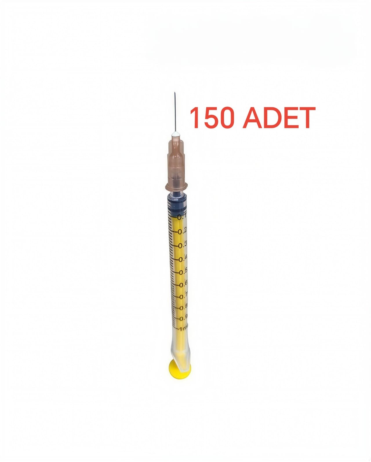 TTT WORLD 1 CC (ML) İNSÜLİN (TÜBERKÜLİN) ENJEKTÖRÜ 26G KAHVERENGİ UÇLU