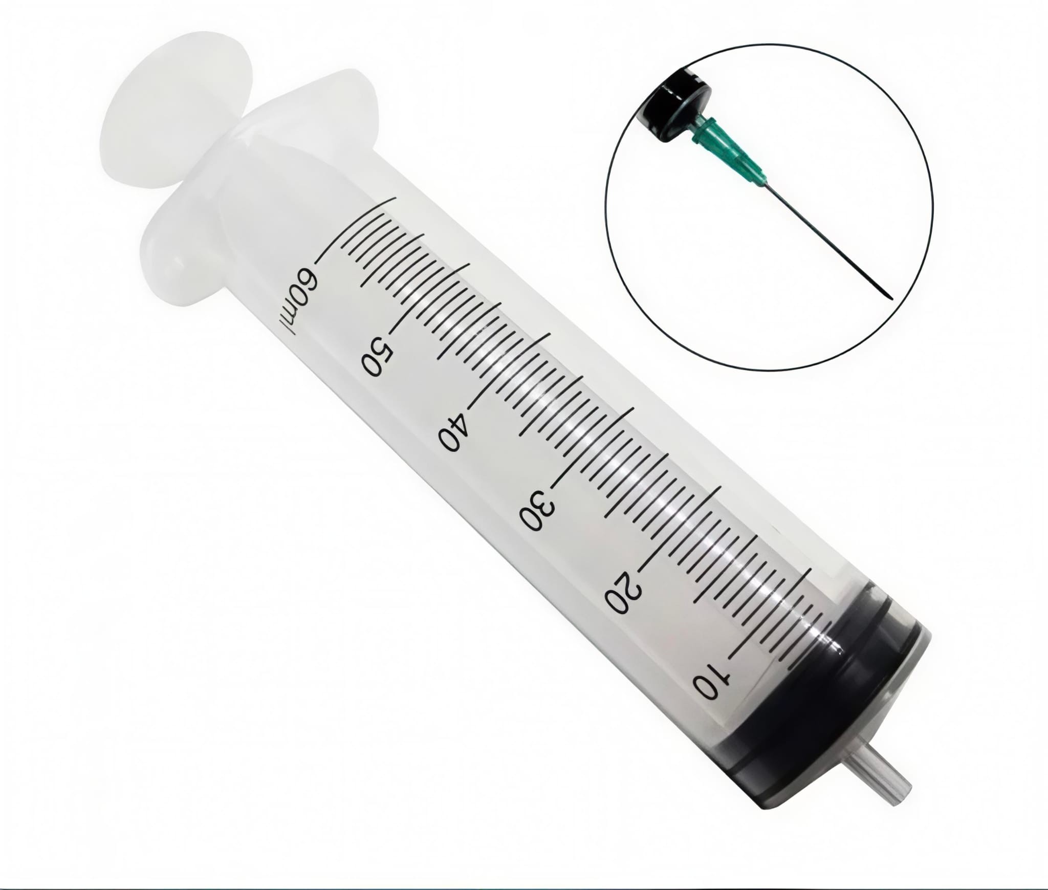 50 CC (ML) 3P YEŞİL UZUN UÇLU ENJEKTÖR