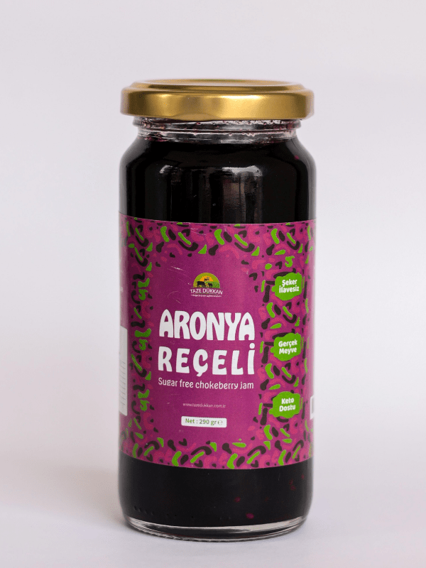 Şeker İlavesiz Aronya Reçeli 290GR