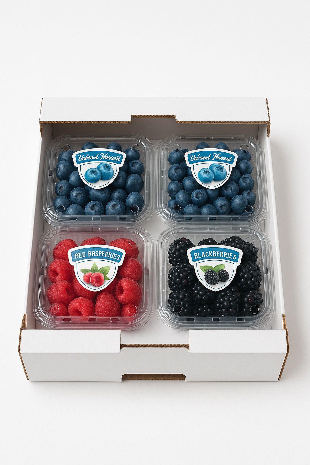 Üçlü Orman Meyveleri Seti