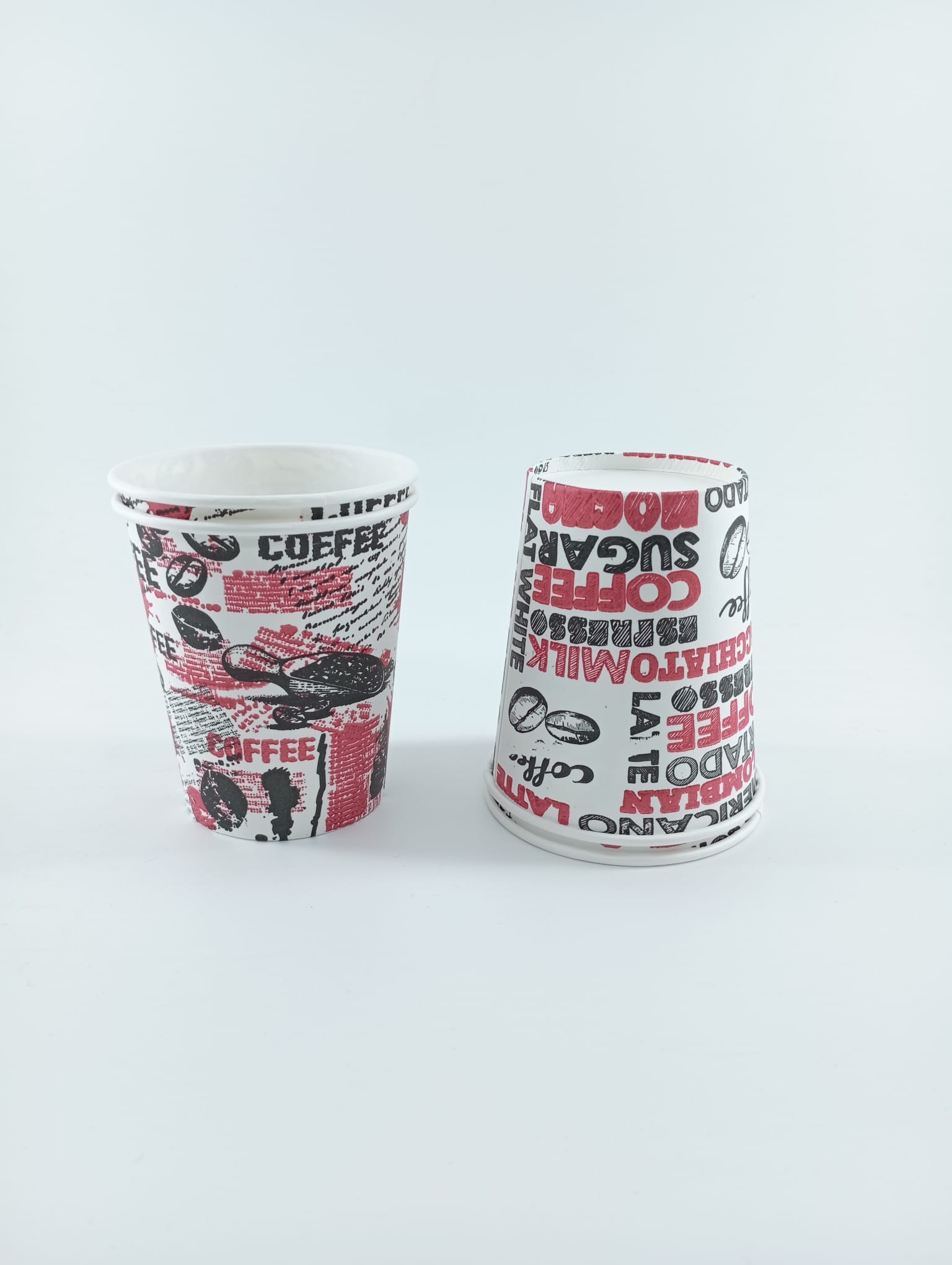 Karton Bardak 7 oz Karışık Desen