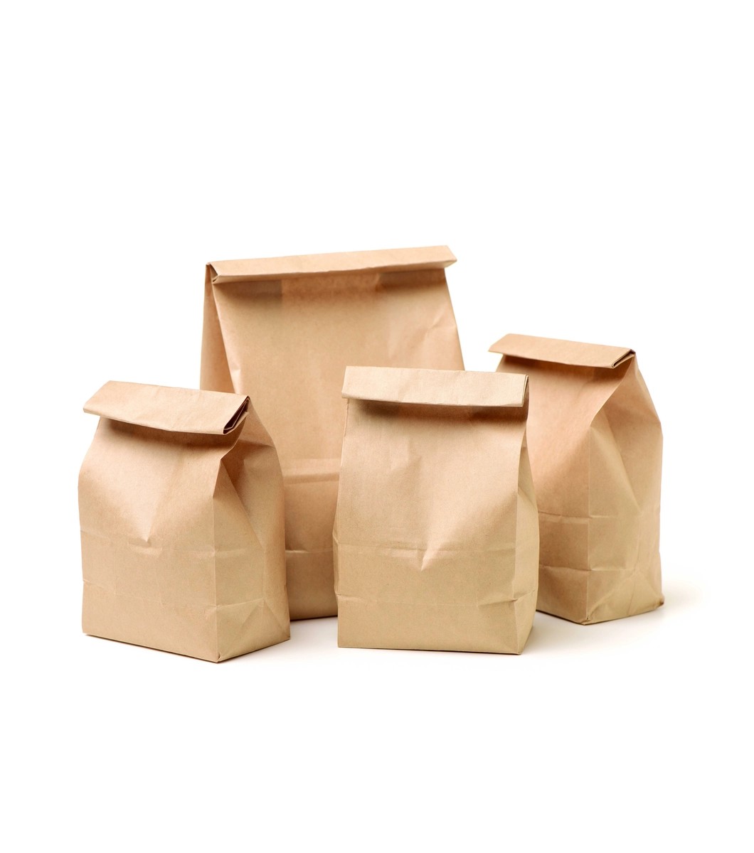 Kraft Kare Dipli Kese Kağıdı 20x10x27cm