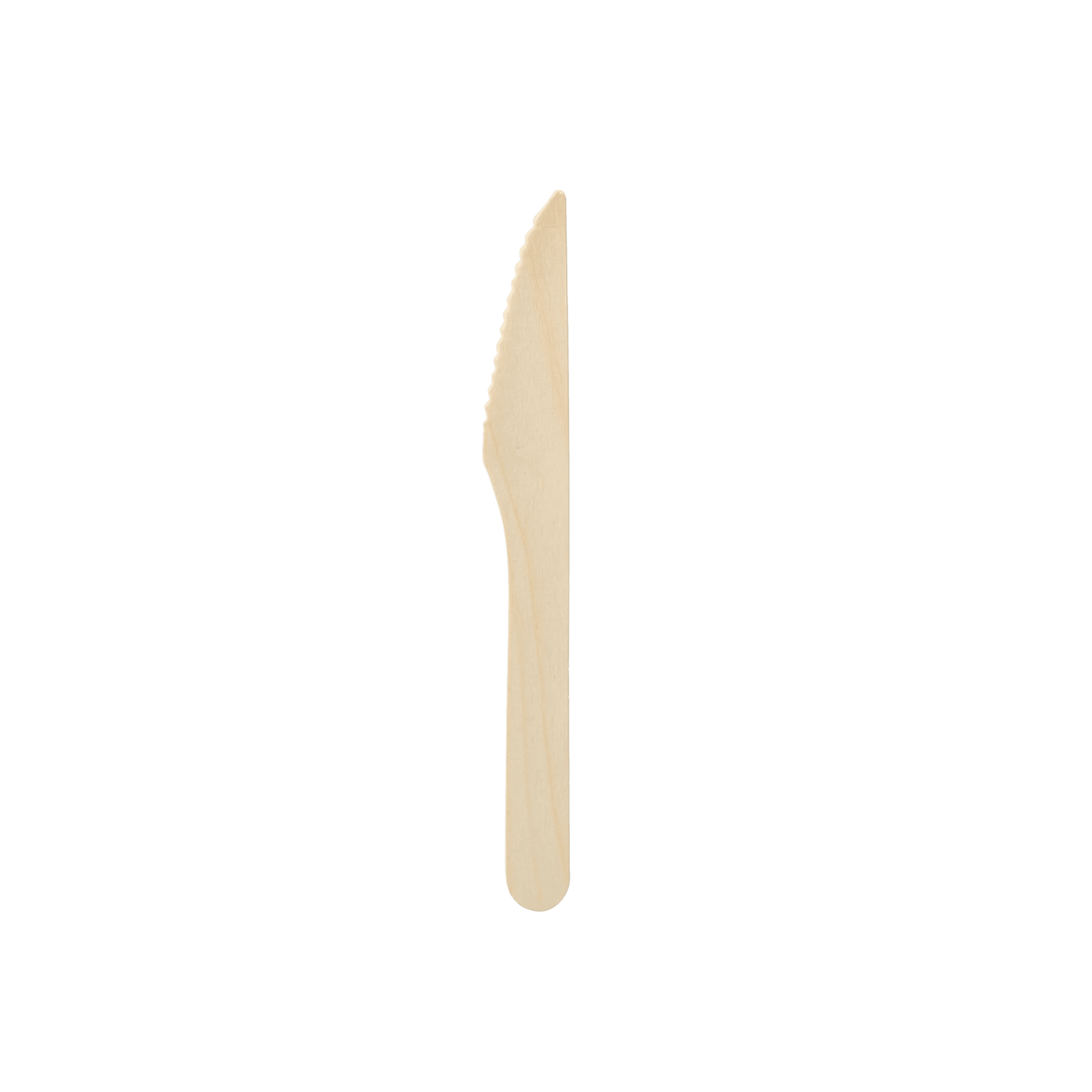 Ekolojik Ahşap Bıçak (16.5cm) - 100'lü Paket