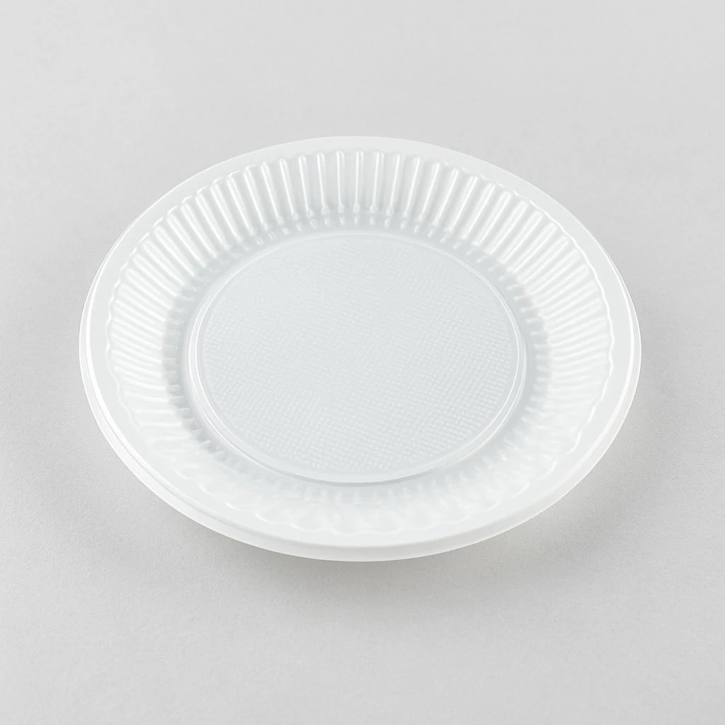 Ekonomik Plastik Tabak 17 cm 100'lü Paket