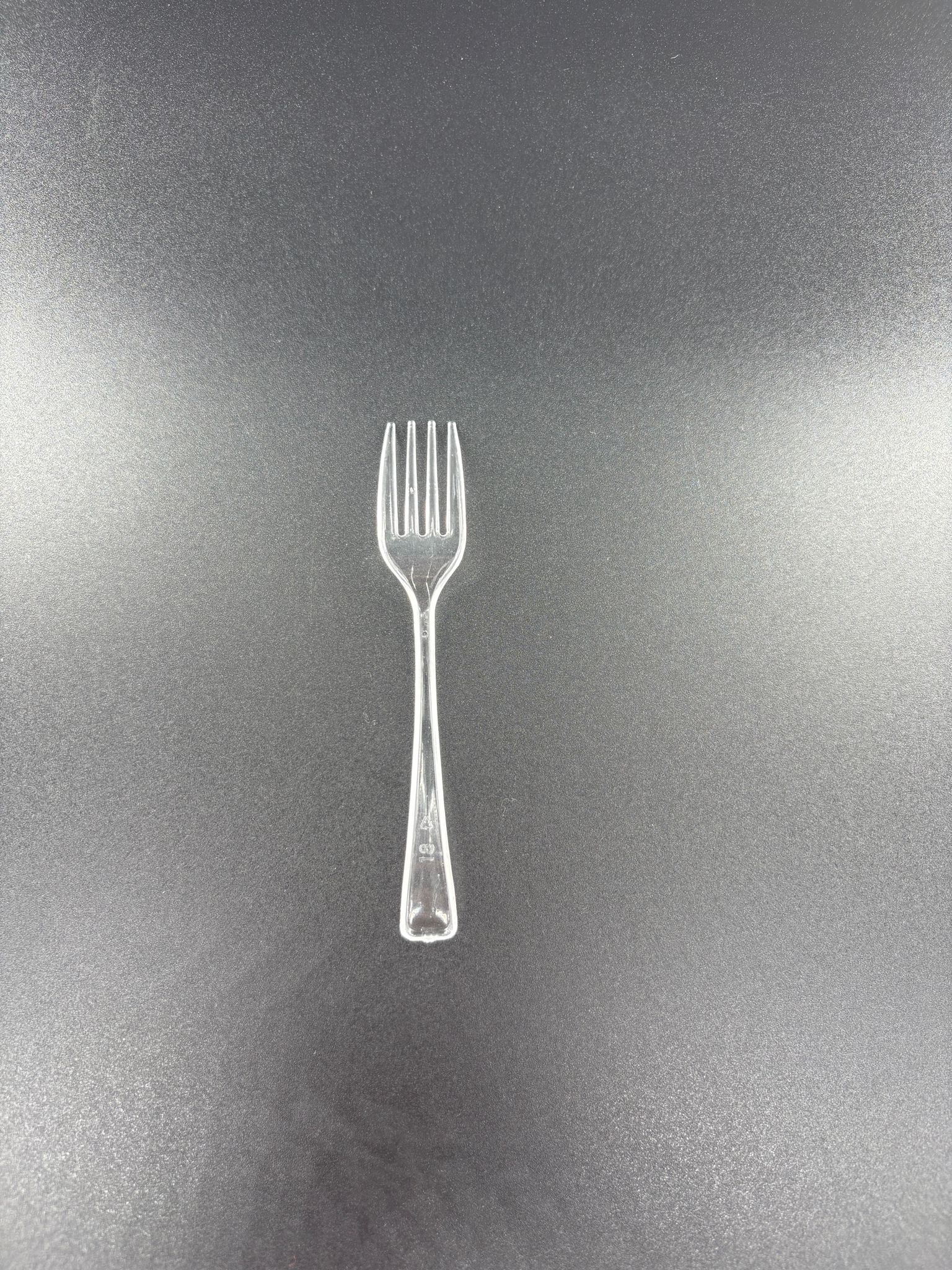  Mini Çatal Şeffaf 250'li Paket