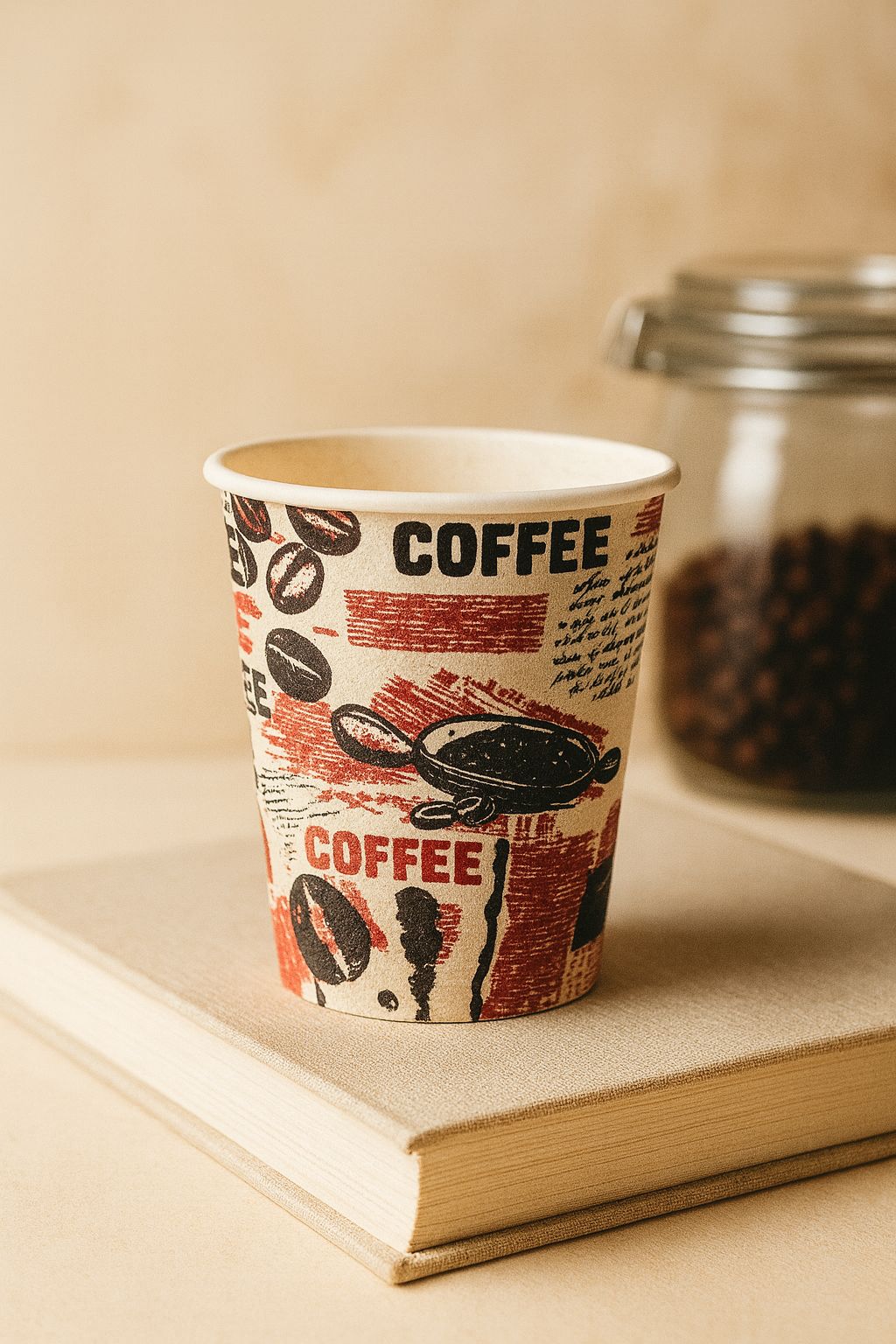 Karton Bardak 7 oz Karışık Desen