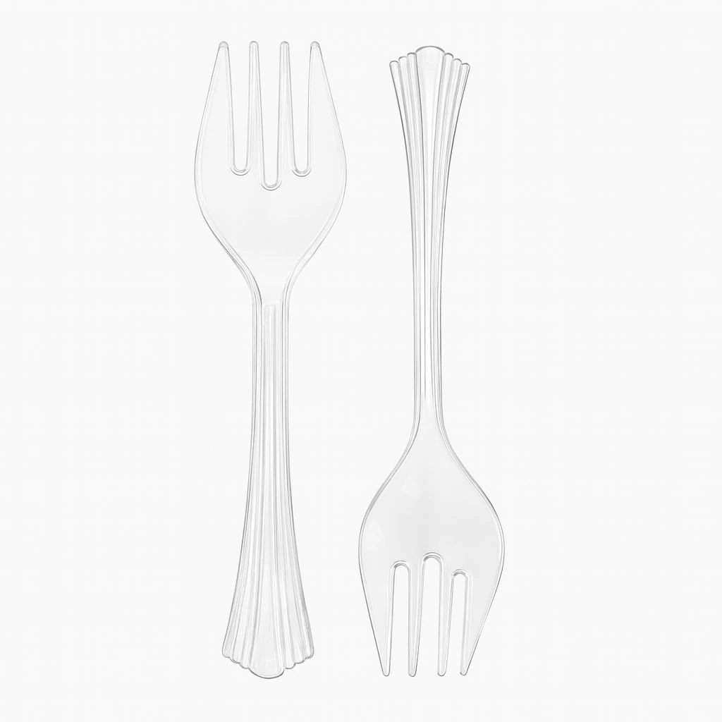 2'Lİ SERVİS ÇATALI SET-SERT MİKA