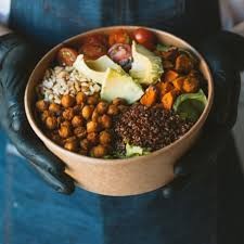 1250 cc Kapaklı Kraft Salata Kasesi 50 Adet
