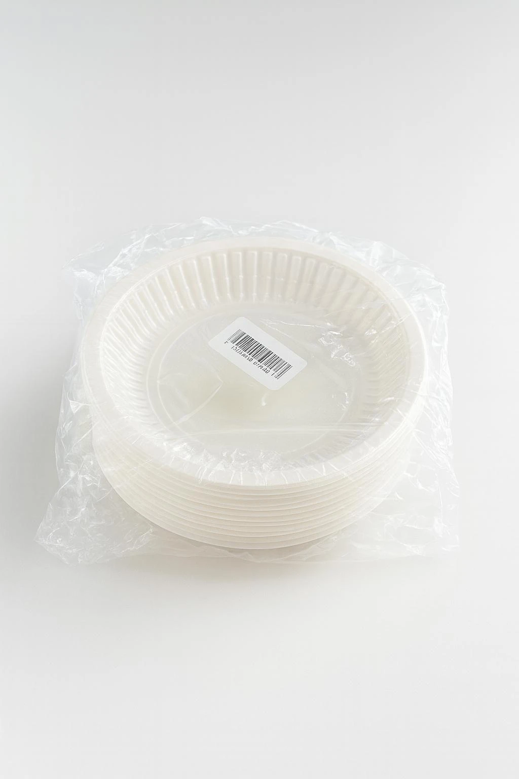 Ekonomik Plastik Tabak 17 cm 100'lü Paket