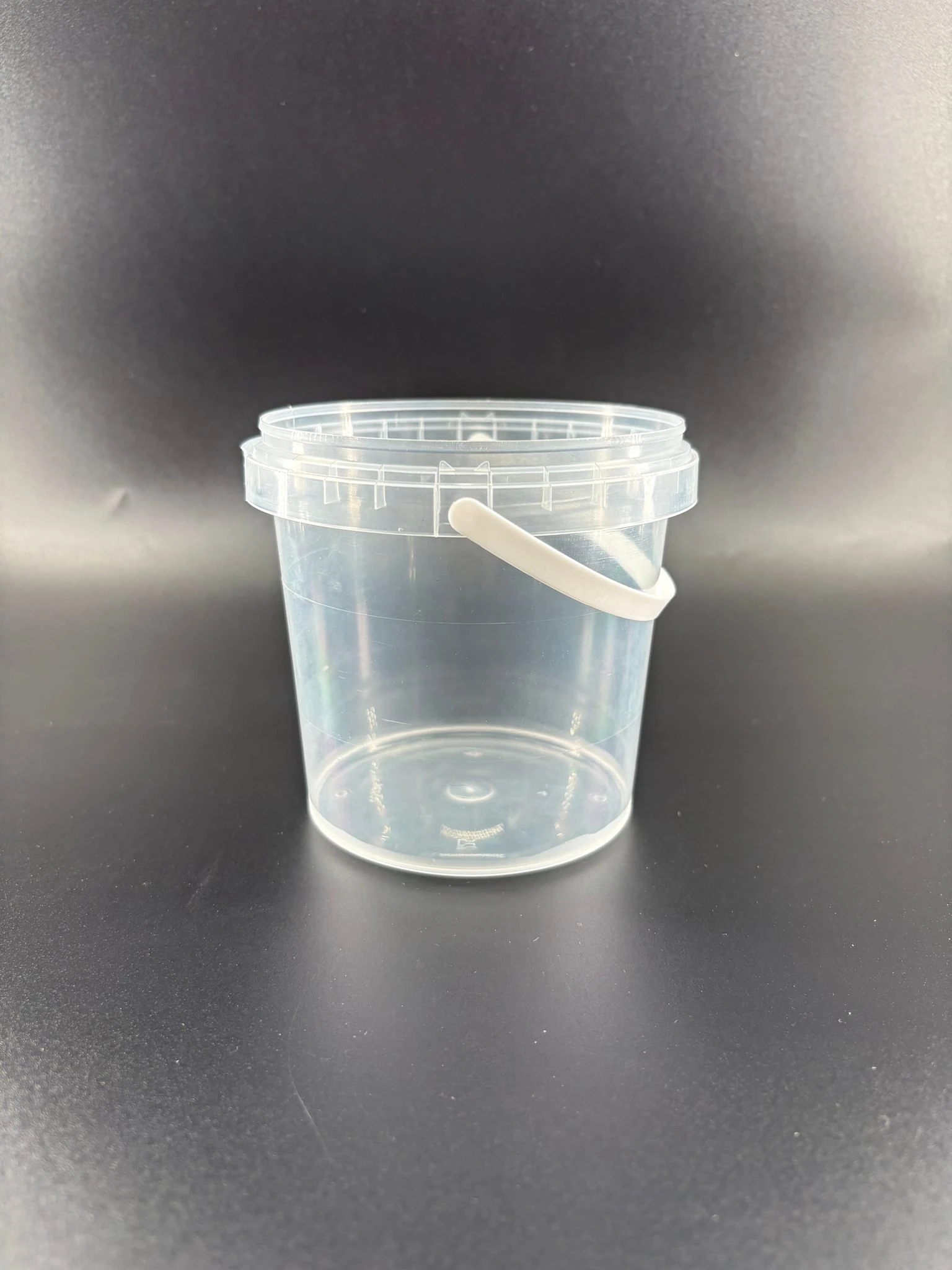 600 cc Kapaklı Şeffaf Kutu-Kova 