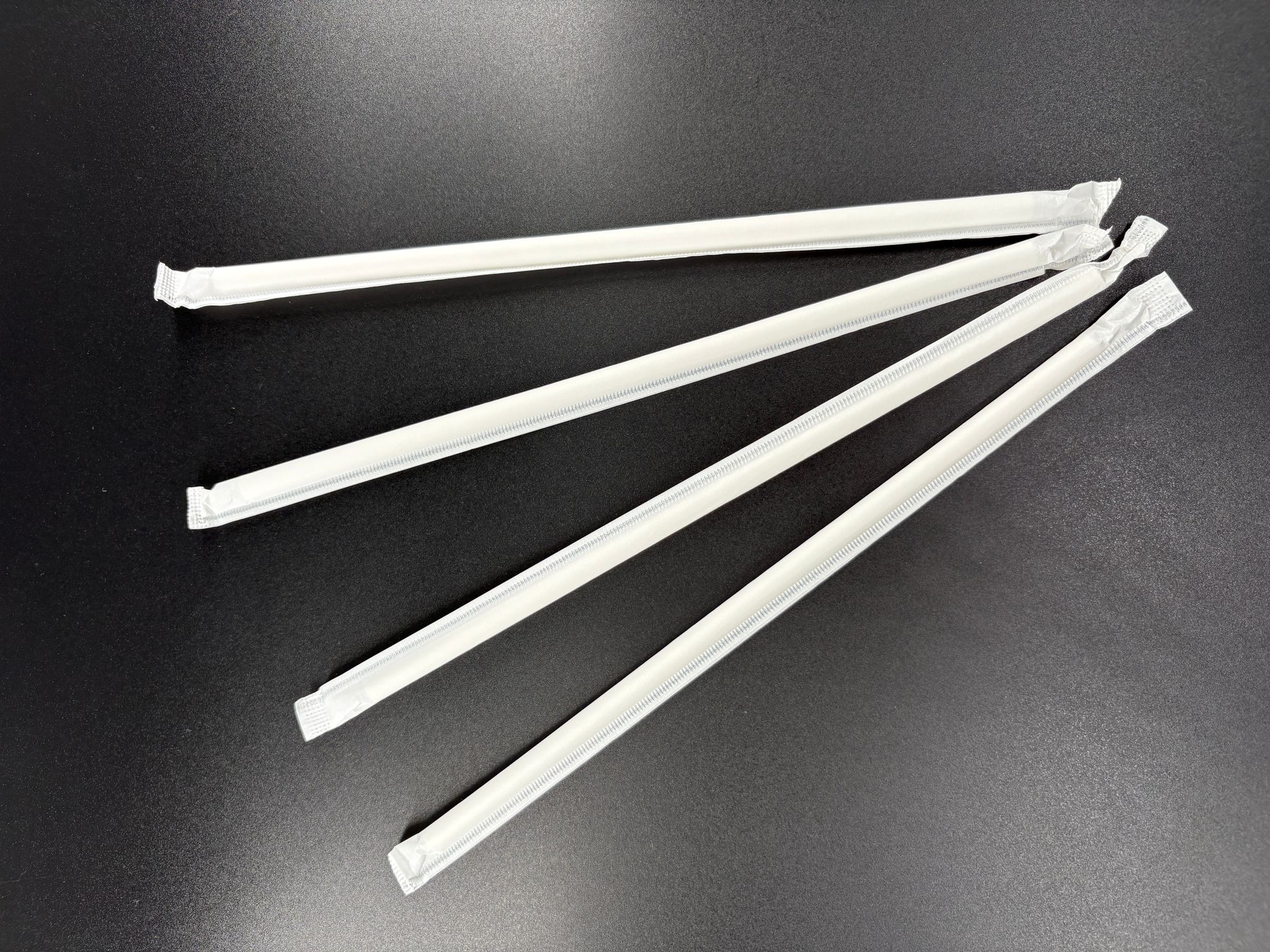 6*197 mm Beyaz Kağıt Pipet-Kağıt Sargılı 100'lü Paket