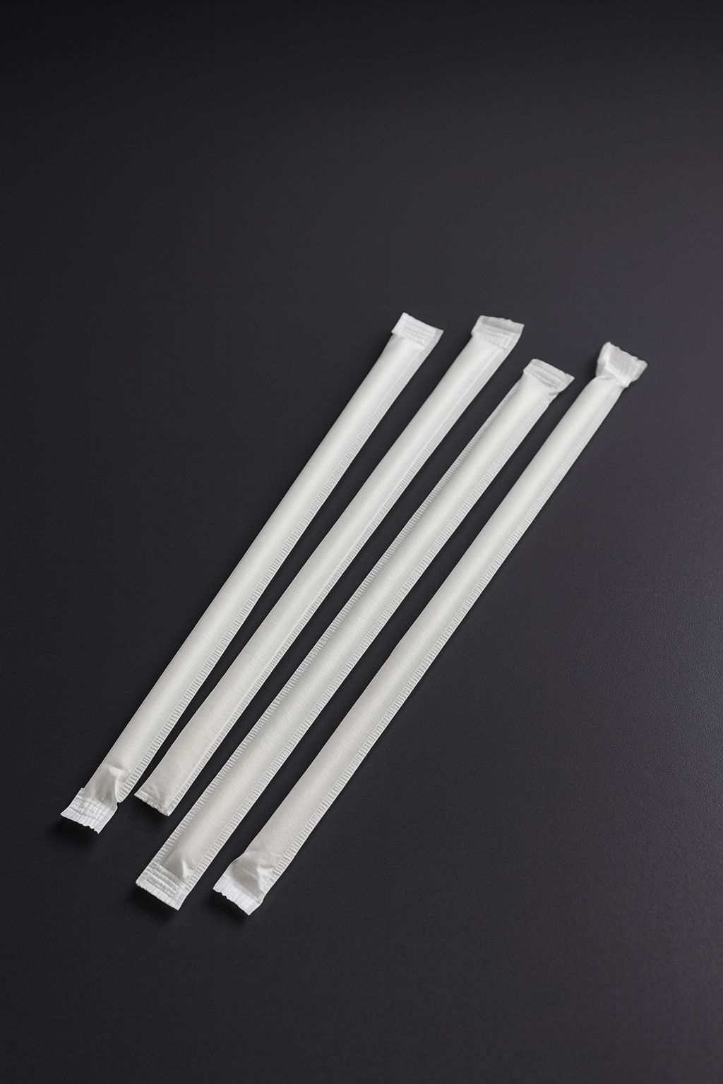 6*197 mm Beyaz Kağıt Pipet-Kağıt Sargılı 100'lü Paket