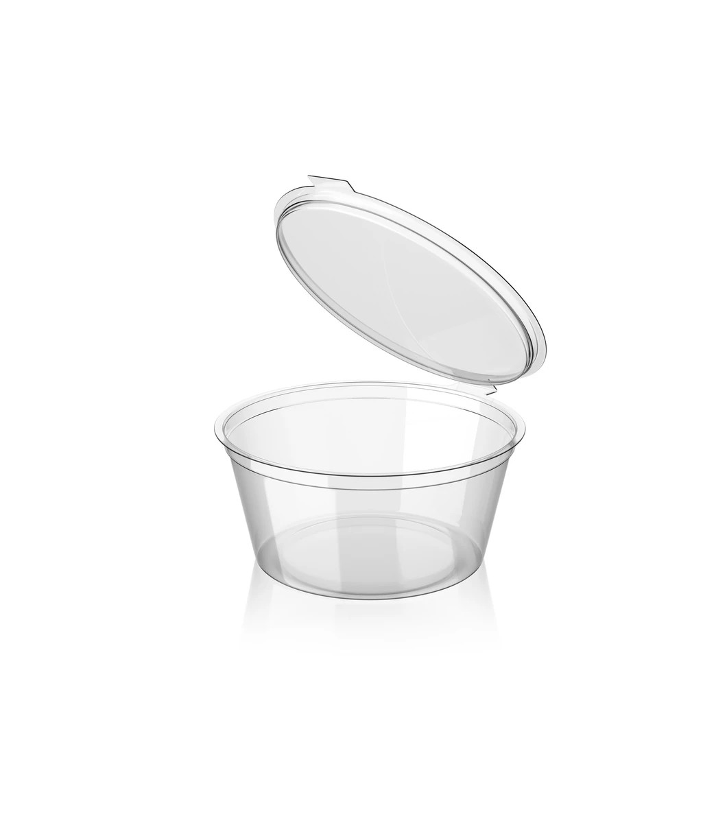 Kapaklı Sızdırmaz PP Sos Kabı 1 OZ (30 cc) (100'LÜ)