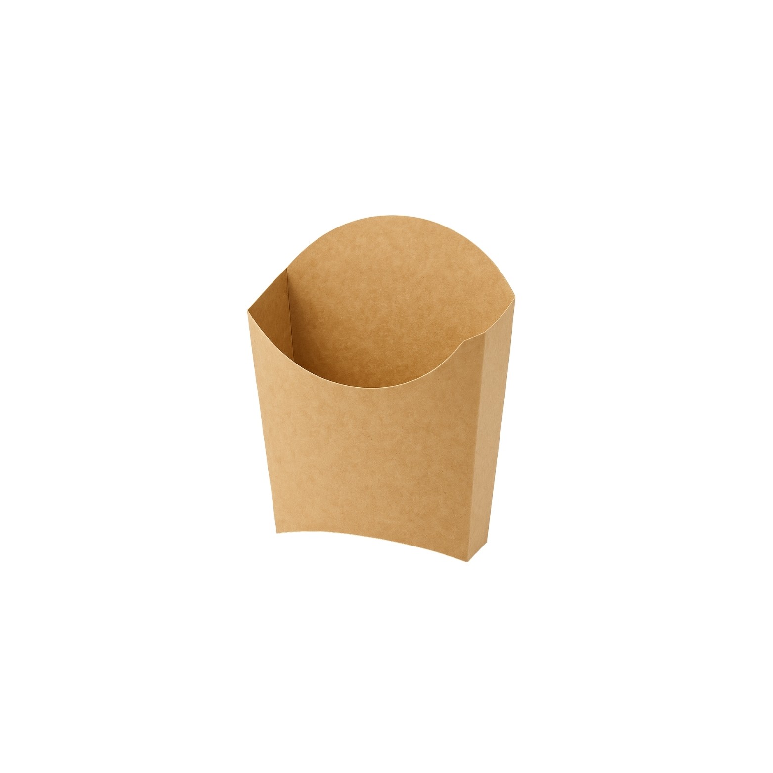 Kraft Küçük Boy Kağıt Cips Patates Kızartma Kutusu (108x94mm)