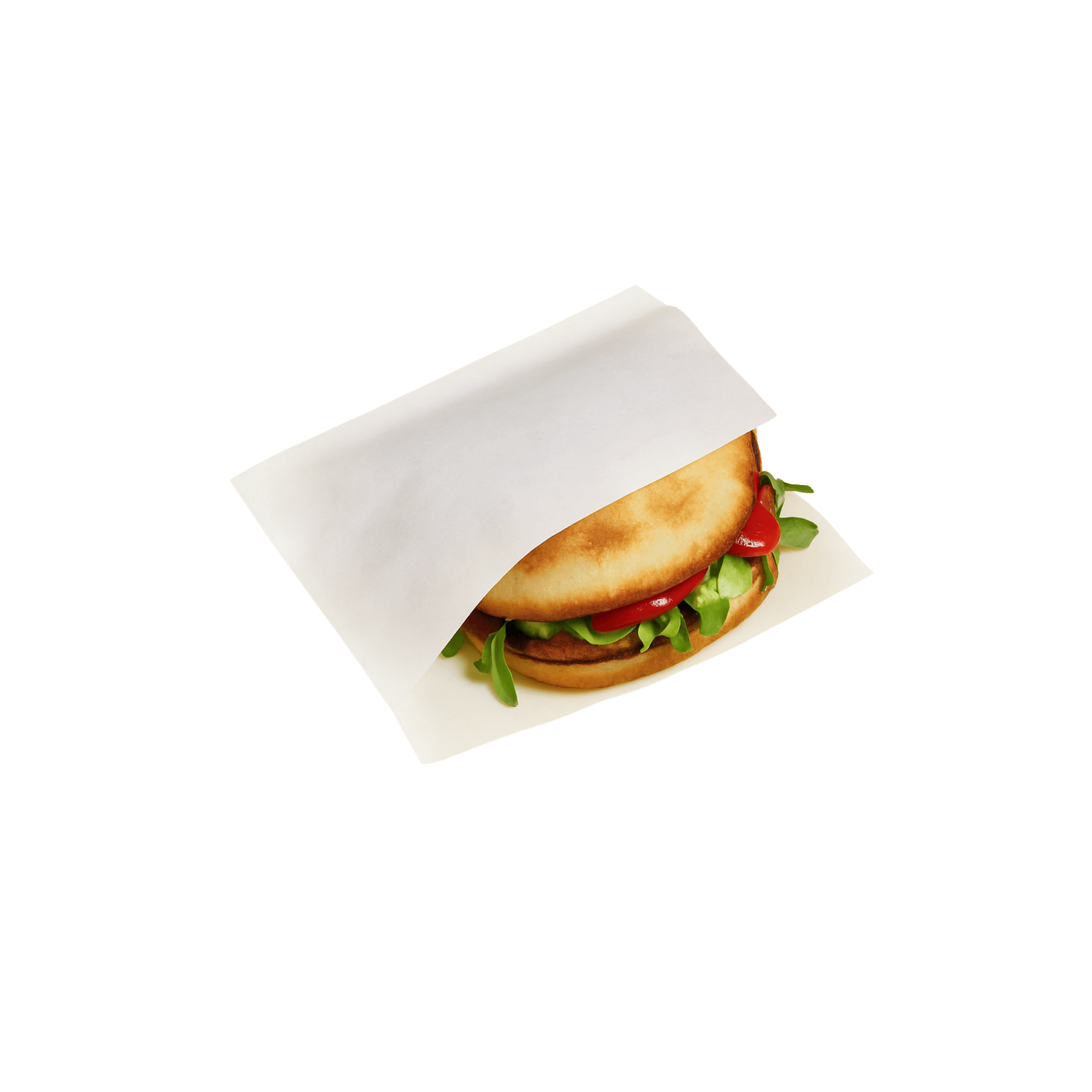 Beyaz Hamburger Kese Kağıdı 12,5x13,5 (50'li)	 					 					 					 					 					