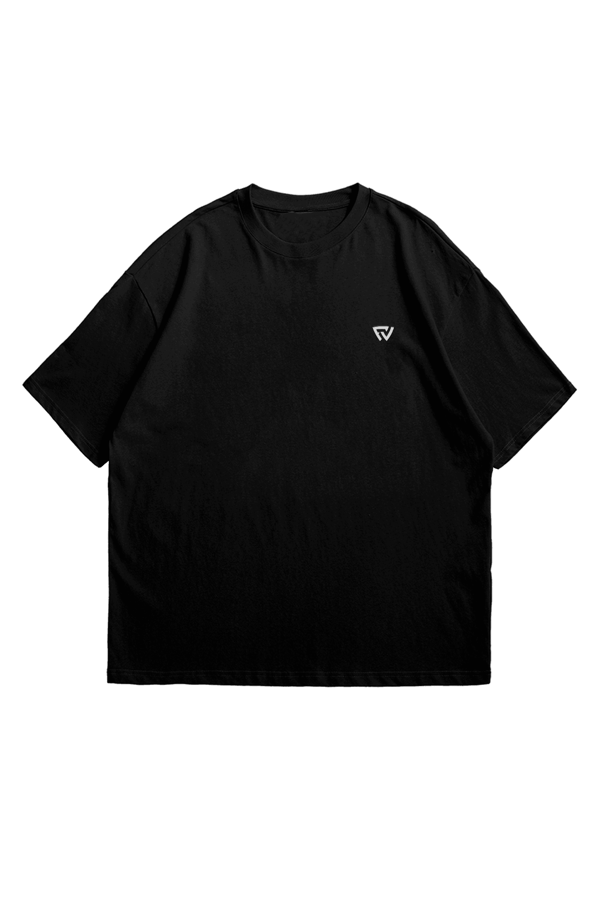 Oversize Basic Tee - Siyah