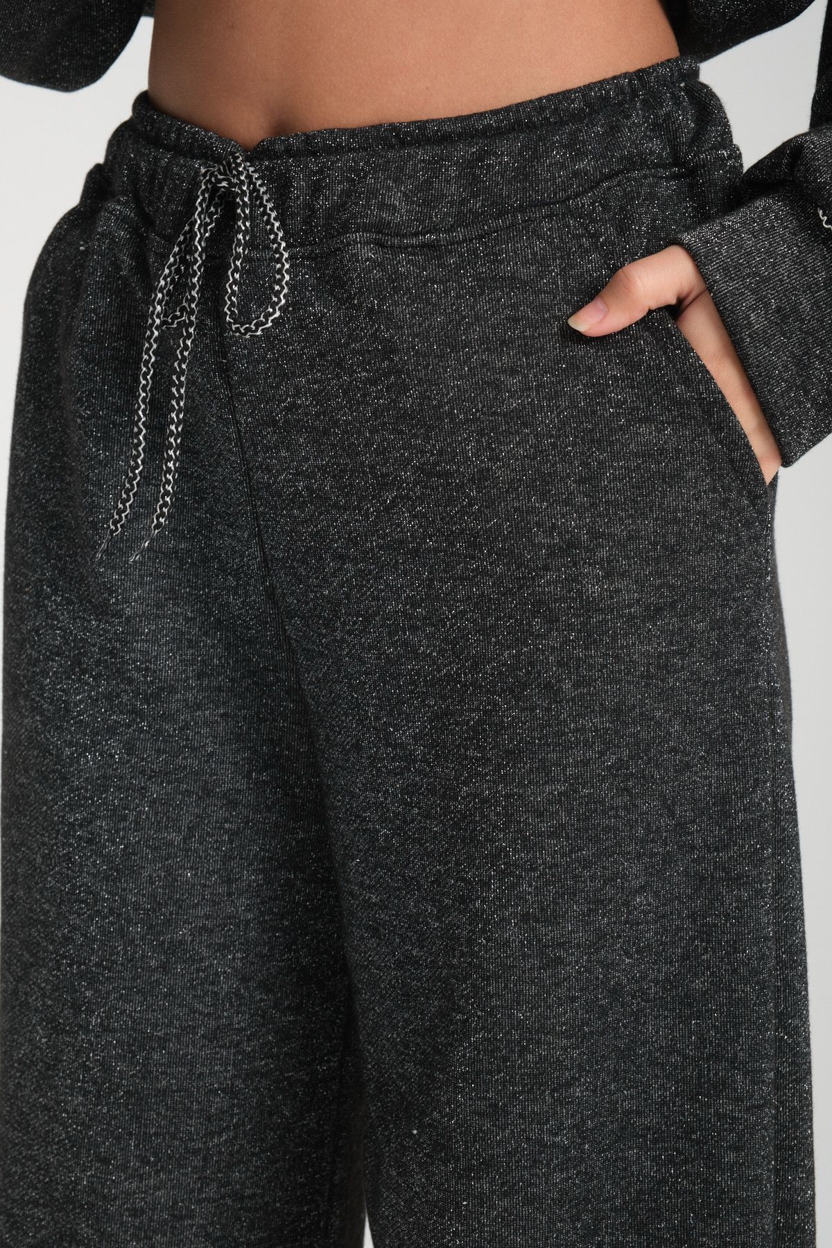 Glitter Oversize Sweatpants